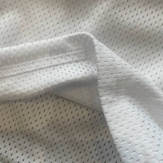 White stripes Football Mesh Short